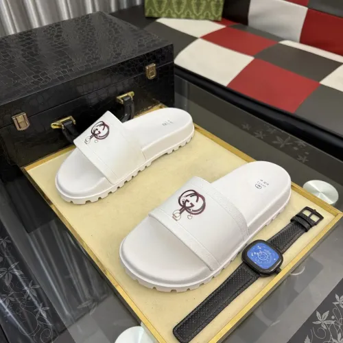 Replica Gucci Slippers For Men #1434958 $48.00 USD for Wholesale