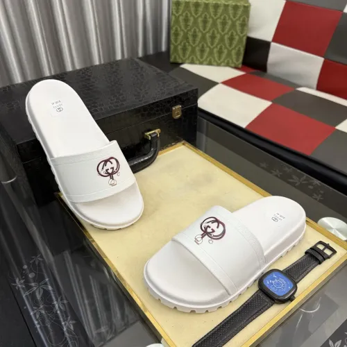 Replica Gucci Slippers For Men #1434958 $48.00 USD for Wholesale