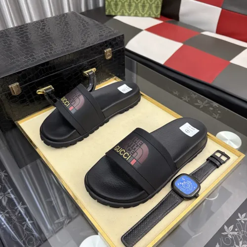 Replica Gucci Slippers For Men #1434960 $48.00 USD for Wholesale