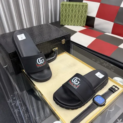 Replica Gucci Slippers For Men #1434961 $48.00 USD for Wholesale