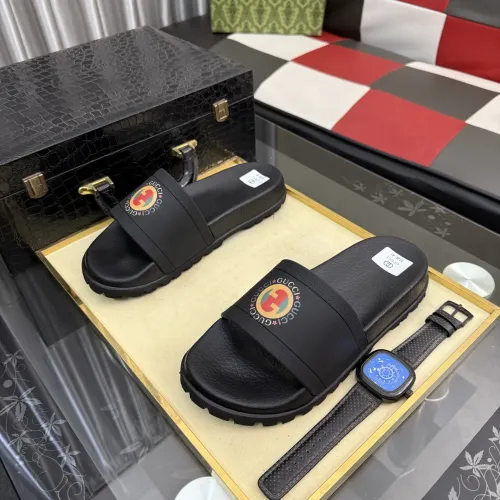 Replica Gucci Slippers For Men #1434965 $48.00 USD for Wholesale