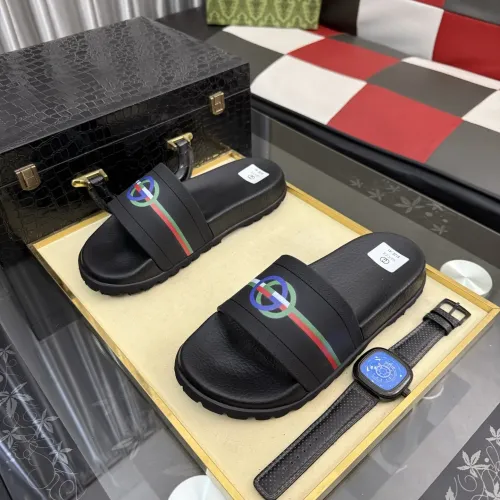 Replica Gucci Slippers For Men #1434970 $48.00 USD for Wholesale