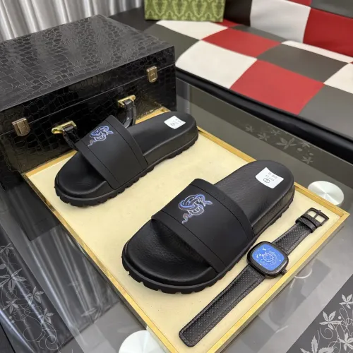 Replica Gucci Slippers For Men #1434971 $48.00 USD for Wholesale