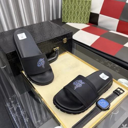 Replica Gucci Slippers For Men #1434971 $48.00 USD for Wholesale