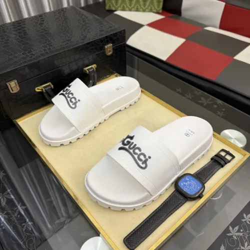 Replica Gucci Slippers For Men #1434973 $48.00 USD for Wholesale