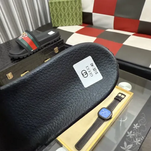 Replica Gucci Slippers For Men #1434976 $48.00 USD for Wholesale