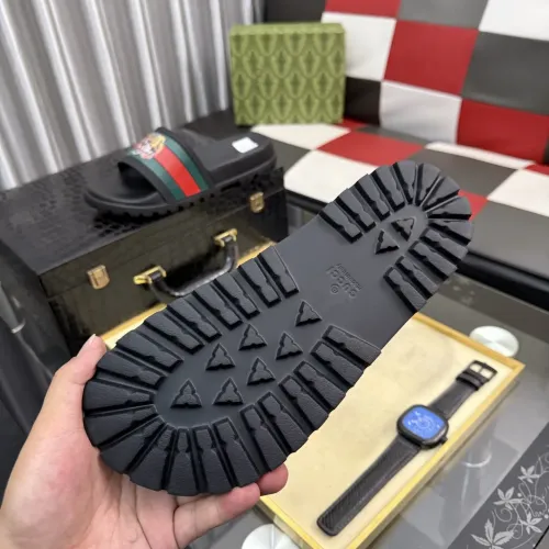 Replica Gucci Slippers For Men #1434976 $48.00 USD for Wholesale