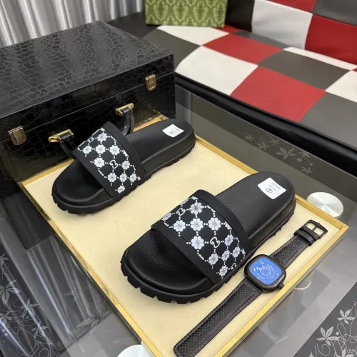 Replica Gucci Slippers For Men #1434986 $48.00 USD for Wholesale