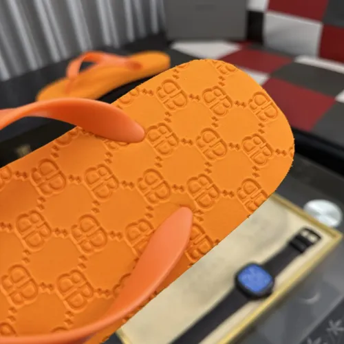 Replica Balenciaga Slippers For Men #1435002 $45.00 USD for Wholesale