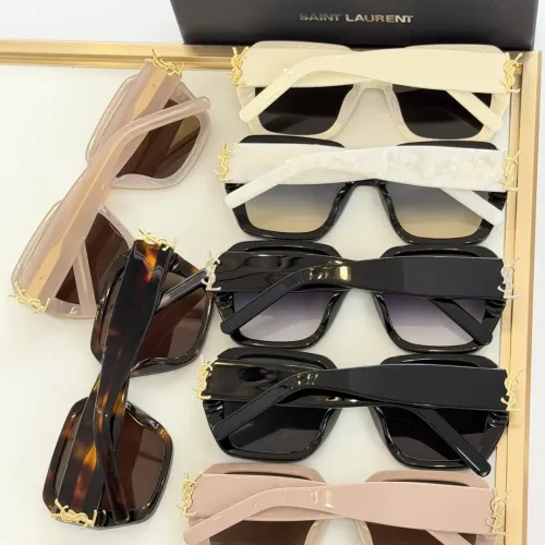 Replica Yves Saint Laurent YSL AAA Quality Sunglasses #1435040 $60.00 USD for Wholesale