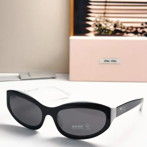 Cheap MIU MIU AAA Quality Sunglasses #1435060, $$48.00 USD On MIU MIU AAA Sunglasses