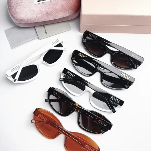 Replica MIU MIU AAA Quality Sunglasses #1435060 $48.00 USD for Wholesale