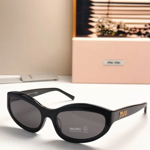 Cheap MIU MIU AAA Quality Sunglasses #1435062, $$48.00 USD On MIU MIU AAA Sunglasses