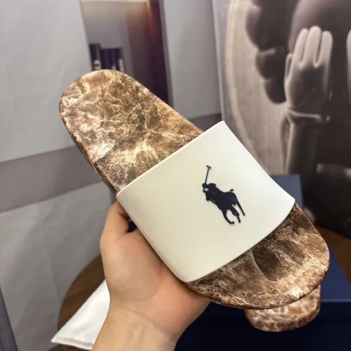 Replica Ralph Lauren Polo Slippers For Men #1435063 $45.00 USD for Wholesale