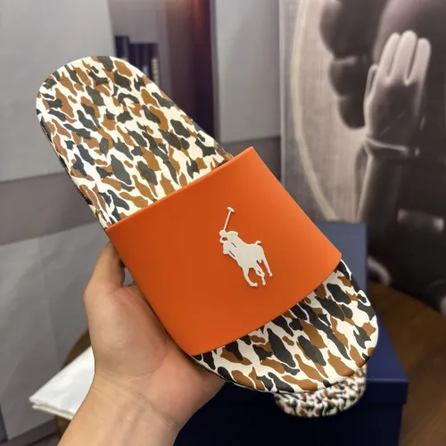 Replica Ralph Lauren Polo Slippers For Men #1435075 $45.00 USD for Wholesale