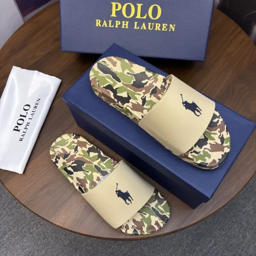 Replica Ralph Lauren Polo Slippers For Men #1435085 $45.00 USD for Wholesale