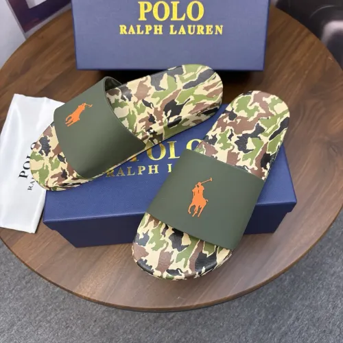 Replica Ralph Lauren Polo Slippers For Men #1435086 $45.00 USD for Wholesale