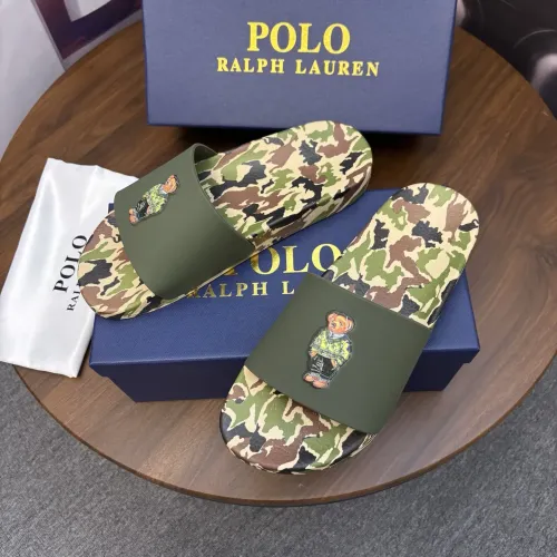 Replica Ralph Lauren Polo Slippers For Men #1435092 $45.00 USD for Wholesale