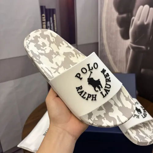 Replica Ralph Lauren Polo Slippers For Men #1435114 $45.00 USD for Wholesale