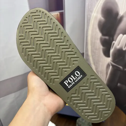 Replica Ralph Lauren Polo Slippers For Men #1435131 $45.00 USD for Wholesale