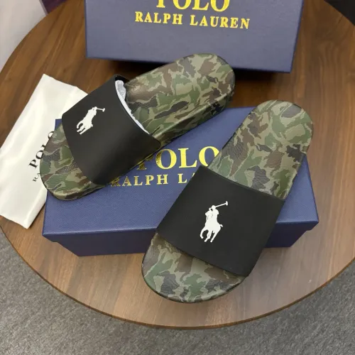 Replica Ralph Lauren Polo Slippers For Men #1435131 $45.00 USD for Wholesale