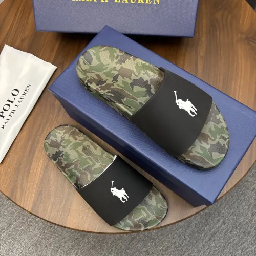 Replica Ralph Lauren Polo Slippers For Men #1435131 $45.00 USD for Wholesale