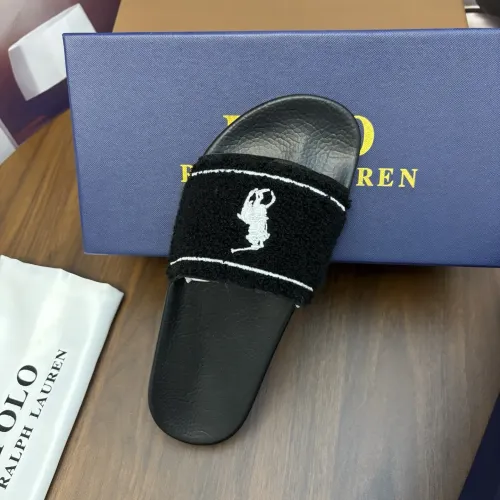 Replica Ralph Lauren Polo Slippers For Men #1435138 $45.00 USD for Wholesale