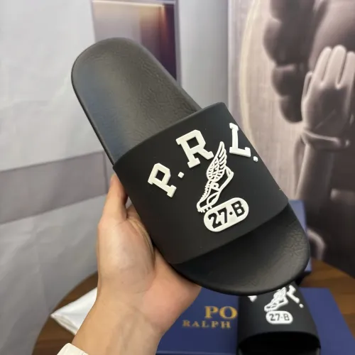 Replica Ralph Lauren Polo Slippers For Men #1435141 $45.00 USD for Wholesale