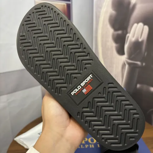 Replica Ralph Lauren Polo Slippers For Men #1435142 $45.00 USD for Wholesale