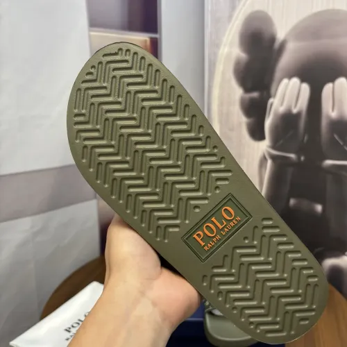 Replica Ralph Lauren Polo Slippers For Men #1435145 $45.00 USD for Wholesale