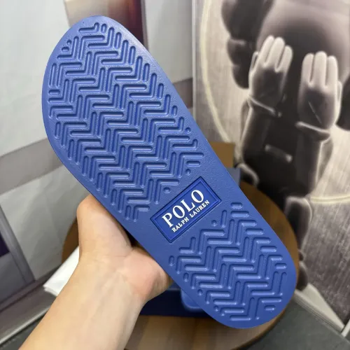 Replica Ralph Lauren Polo Slippers For Men #1435146 $45.00 USD for Wholesale