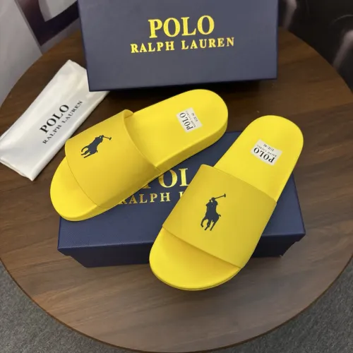 Replica Ralph Lauren Polo Slippers For Men #1435151 $45.00 USD for Wholesale