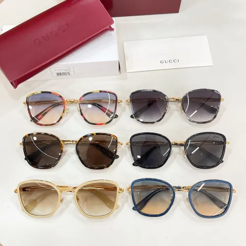 Replica Gucci AAA Quality Sunglasses #1435156 $64.00 USD for Wholesale