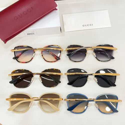 Replica Gucci AAA Quality Sunglasses #1435156 $64.00 USD for Wholesale