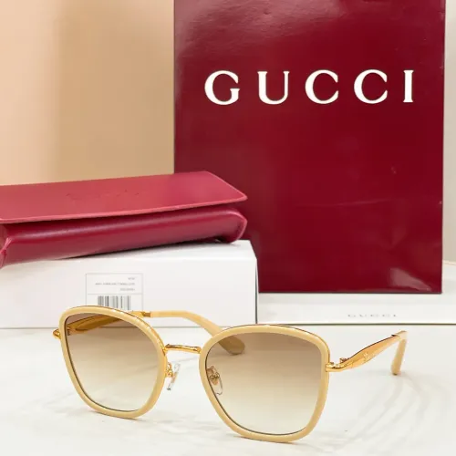 Cheap Gucci AAA Quality Sunglasses #1435157, $$64.00 USD On Gucci AAA Quality Sunglasses