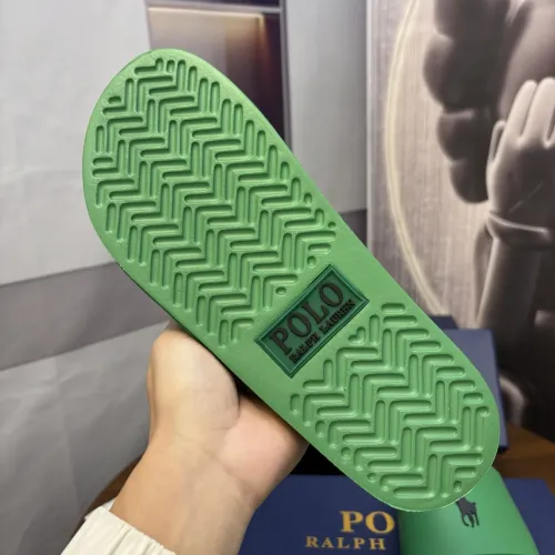 Replica Ralph Lauren Polo Slippers For Men #1435183 $45.00 USD for Wholesale