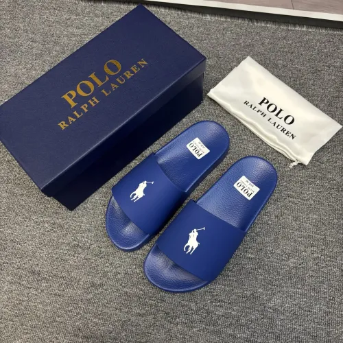 Replica Ralph Lauren Polo Slippers For Men #1435187 $45.00 USD for Wholesale