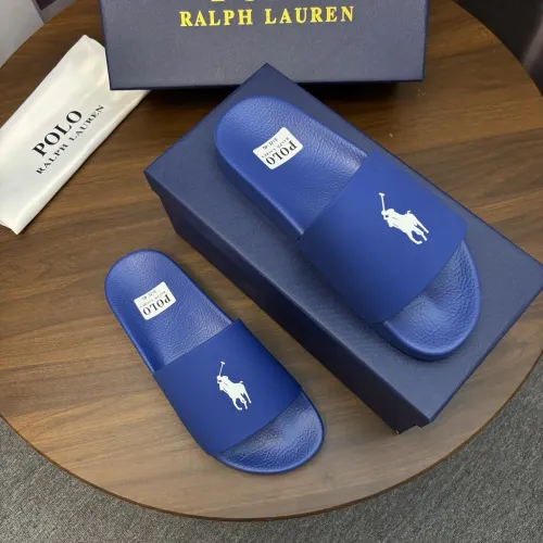 Replica Ralph Lauren Polo Slippers For Men #1435187 $45.00 USD for Wholesale