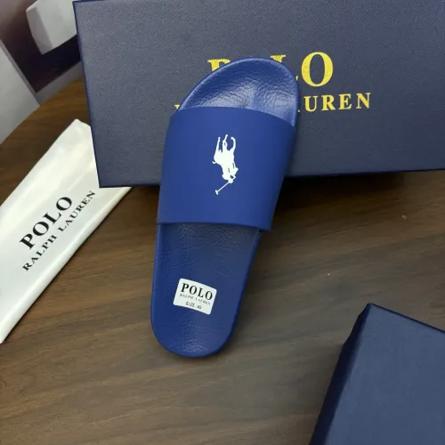 Replica Ralph Lauren Polo Slippers For Men #1435187 $45.00 USD for Wholesale