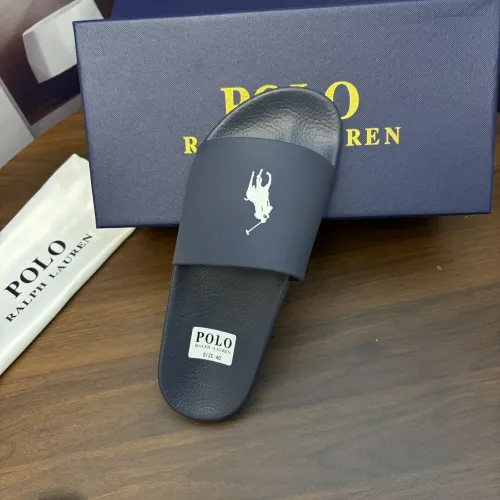Replica Ralph Lauren Polo Slippers For Men #1435191 $45.00 USD for Wholesale