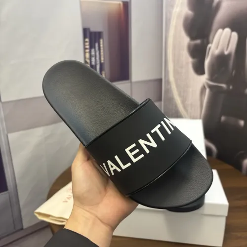 Replica Valentino Slippers For Men #1435195 $42.00 USD for Wholesale