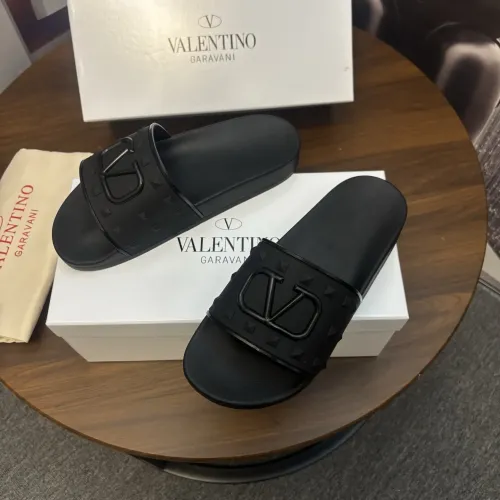 Replica Valentino Slippers For Men #1435196 $42.00 USD for Wholesale
