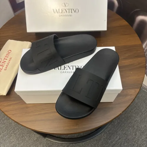 Replica Valentino Slippers For Men #1435197 $42.00 USD for Wholesale