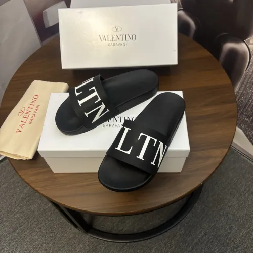 Replica Valentino Slippers For Men #1435198 $42.00 USD for Wholesale