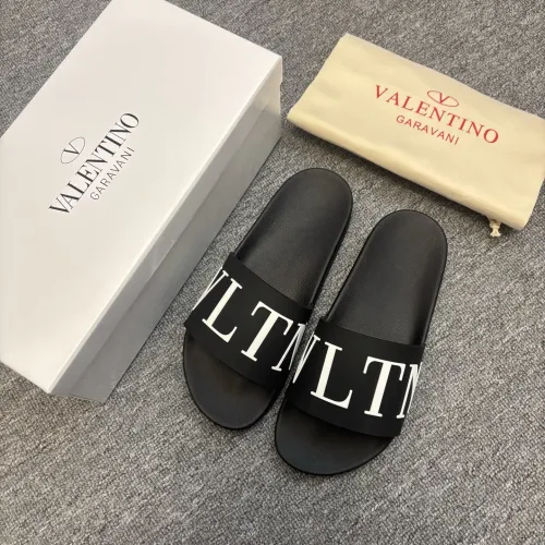 Replica Valentino Slippers For Men #1435198 $42.00 USD for Wholesale