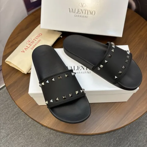 Replica Valentino Slippers For Men #1435203 $42.00 USD for Wholesale