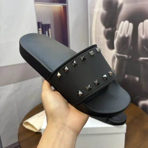 Replica Valentino Slippers For Men #1435203 $42.00 USD for Wholesale