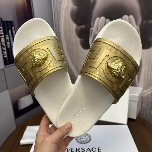 Replica Versace Slippers For Women #1435248 $42.00 USD for Wholesale