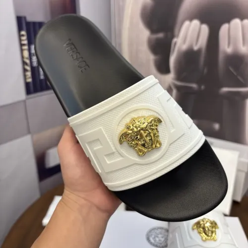 Replica Versace Slippers For Women #1435252 $42.00 USD for Wholesale