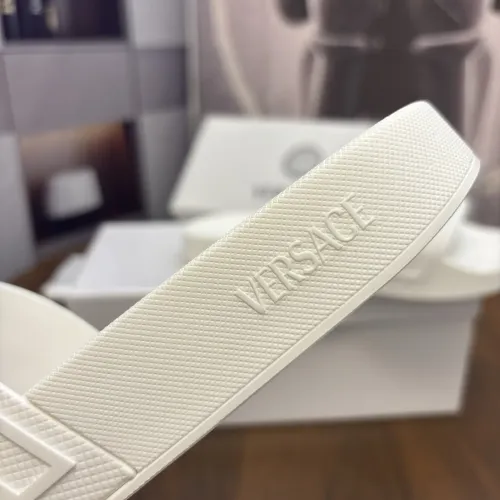 Replica Versace Slippers For Men #1435270 $42.00 USD for Wholesale